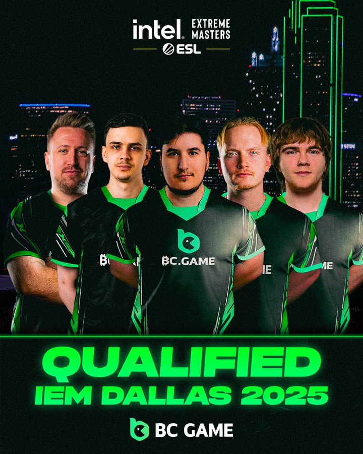 BC Game Esports Secures Spot at IEM Dallas 2025